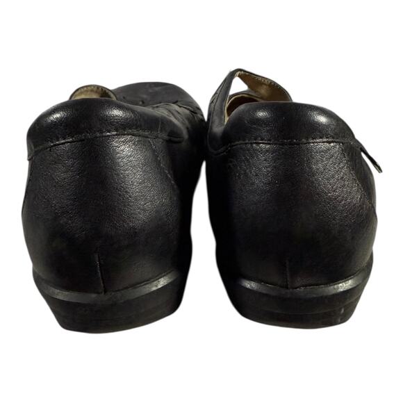 Aetrex Women’s Mary Jane Leather Comfort Flats Black X-Wide 8 W Strap Orthopedic - Picture 5 of 8